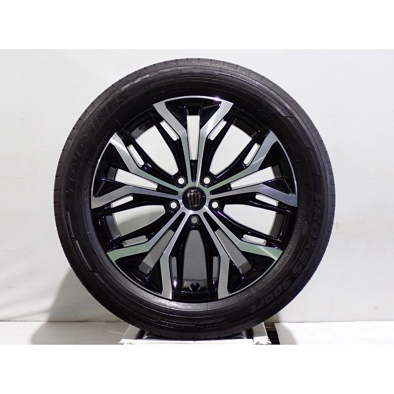 クラウン クーポン10％off中古 225/55R19 サマータイヤ 4本セット 