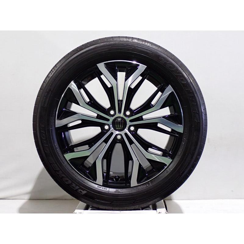 クラウン 中古 225/55R19 サマータイヤ 4本セット トーヨー プロクセス