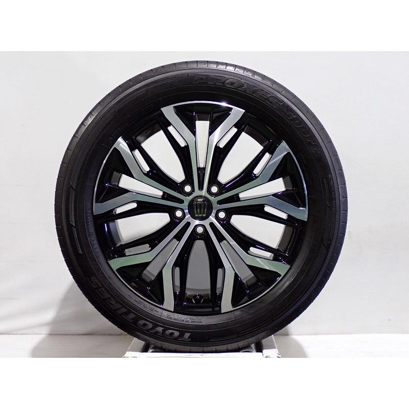 クラウン 中古 225/55R19 サマータイヤ 4本セット トーヨー プロクセス