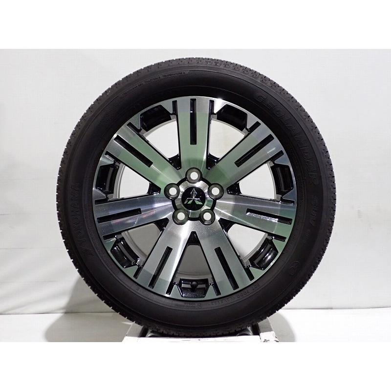 中古 225/55R18 サマータイヤ ホイール 4本セット ヨコハマ 