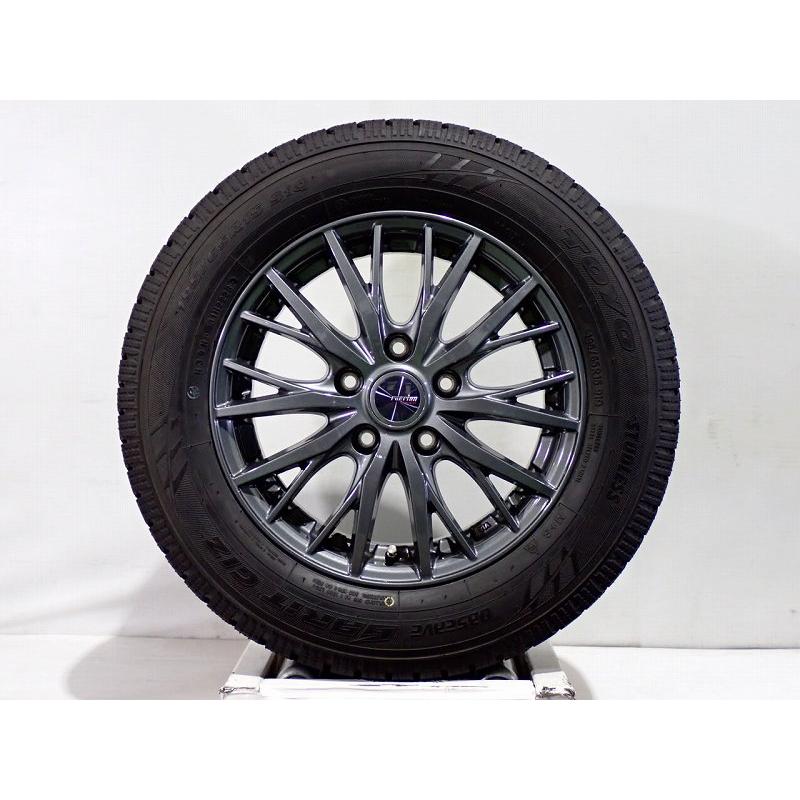 中古 195/65R15 スタッドレスタイヤ ホイール 4本セット トーヨー  