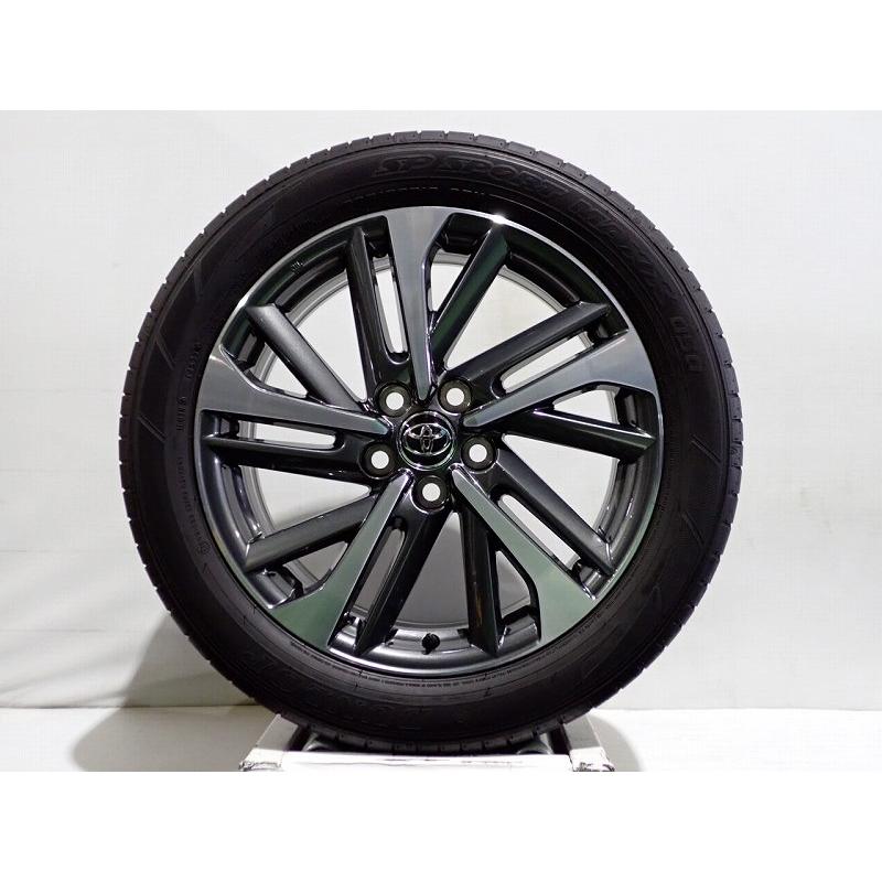 DUNLOP 中古 225/50R18 サマータイヤホイール4本セット ダンロップ SP 