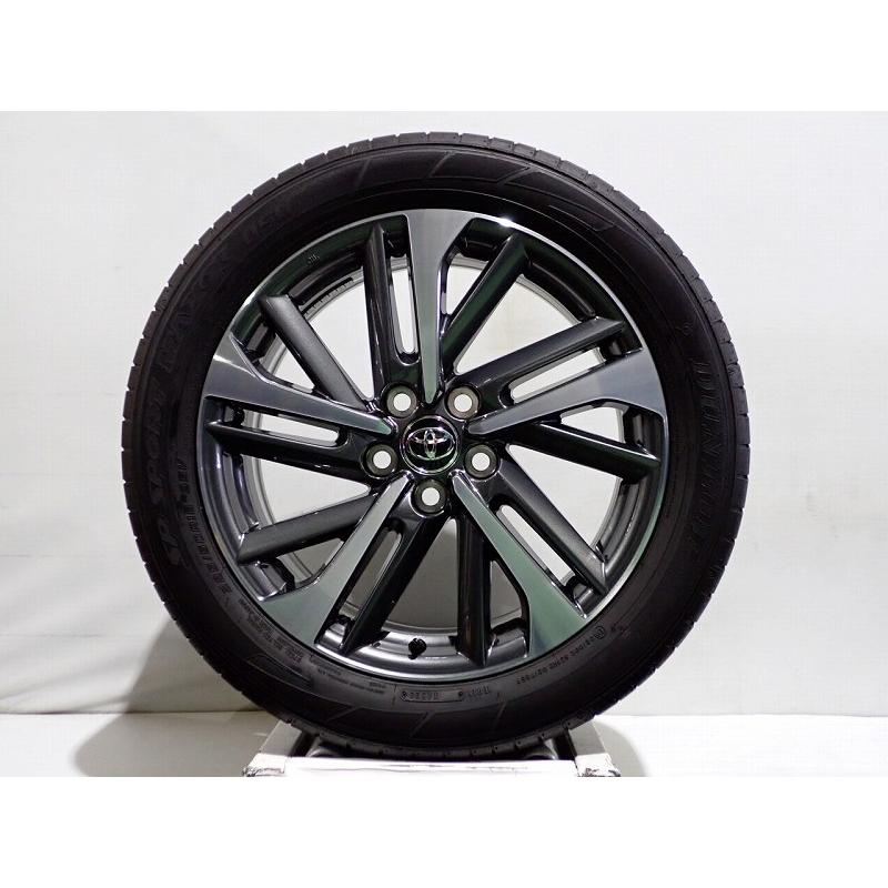 DUNLOP 中古 225/50R18 サマータイヤホイール4本セット ダンロップ SP 