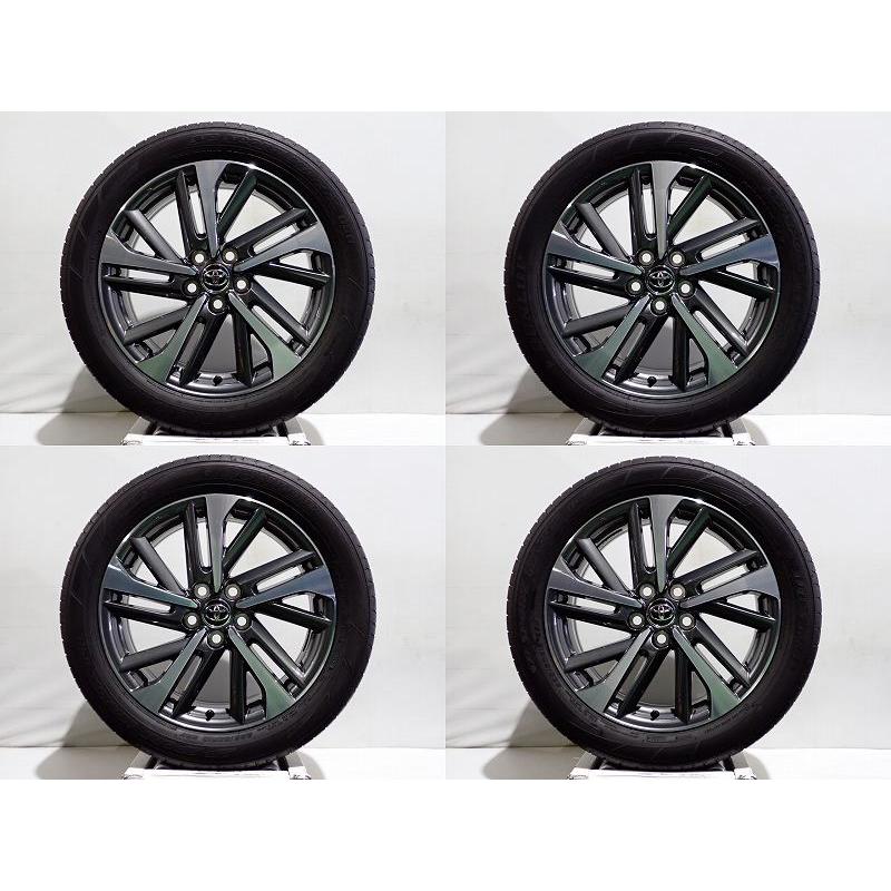 DUNLOP 中古 225/50R18 サマータイヤホイール4本セット ダンロップ SP 