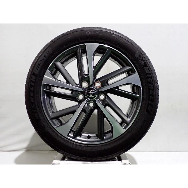 ヴェゼル 225/50R18 社外アルミ（レオニス） 中古4本セット