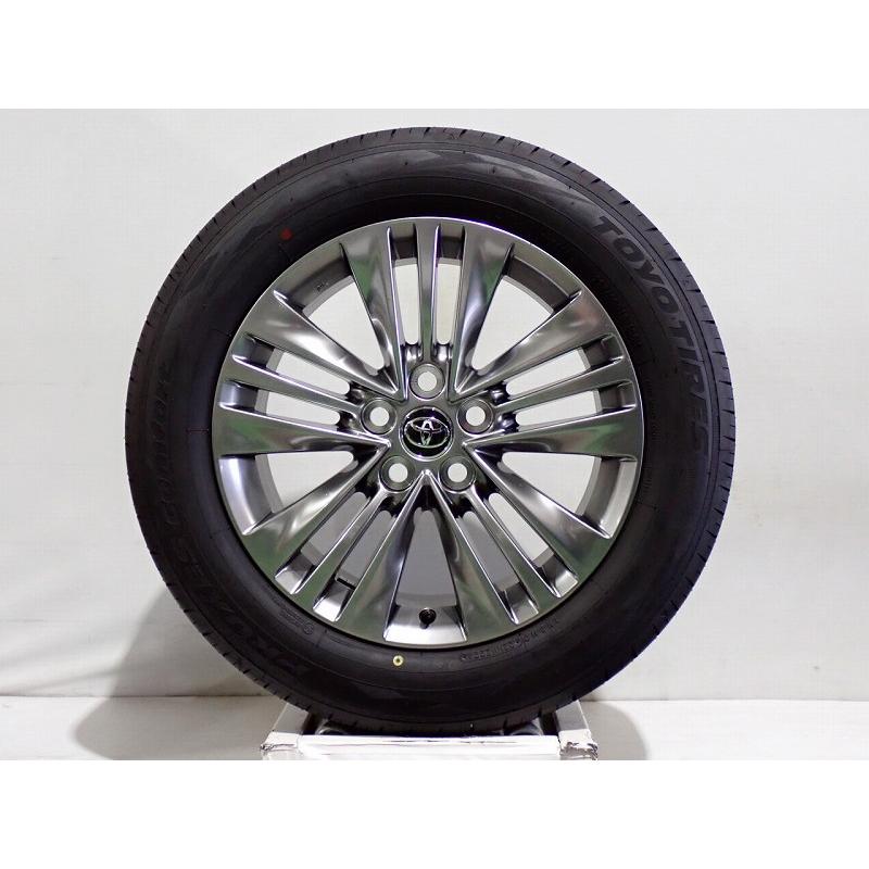 アルファード 中古 225/60R18 サマータイヤ アルミホイール 4本セット 