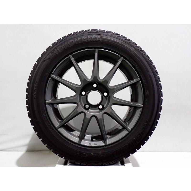 中古 225/55R17 スタッドレスタイヤ アルミホイール 4本セット  