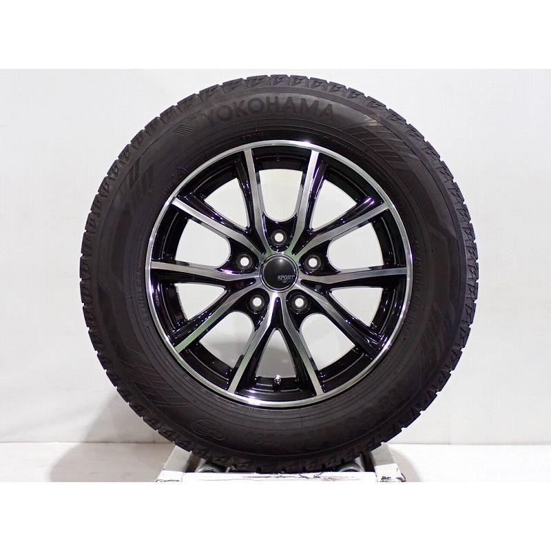 15インチ ヨコハマ スタッドレスタイヤ ホイールセット　4本 ヨコハマタイヤ スタッドレスタイヤ4本セット【ホイール付き】 15