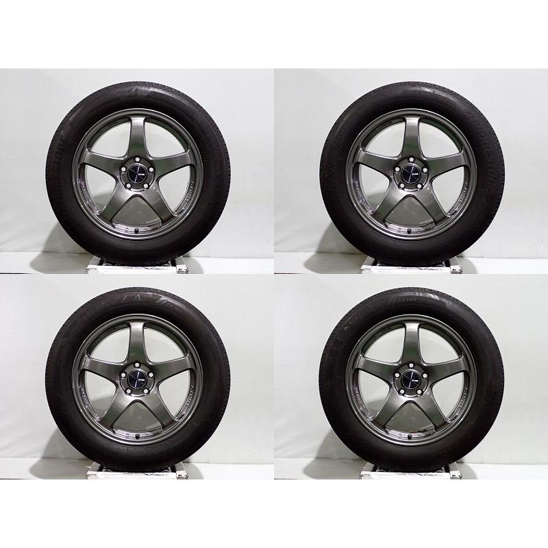 BRIDGESTONE（ブリヂストン） 中古 225/60R18 サマータイヤ アルミ 4本 