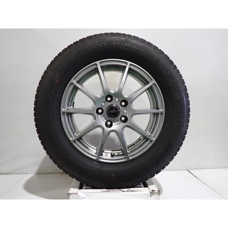 ２０２４年製　スタッドレス　PIRELLI　215/65 R16 5スポークホイールセット 2024年製 スタッドレス PIRELLI 215/65 R16 5スポークホイールセット