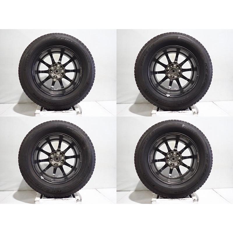 中古 215/65R16 スタッドレスタイヤ アルミ 4本セット ピレリ アイス 