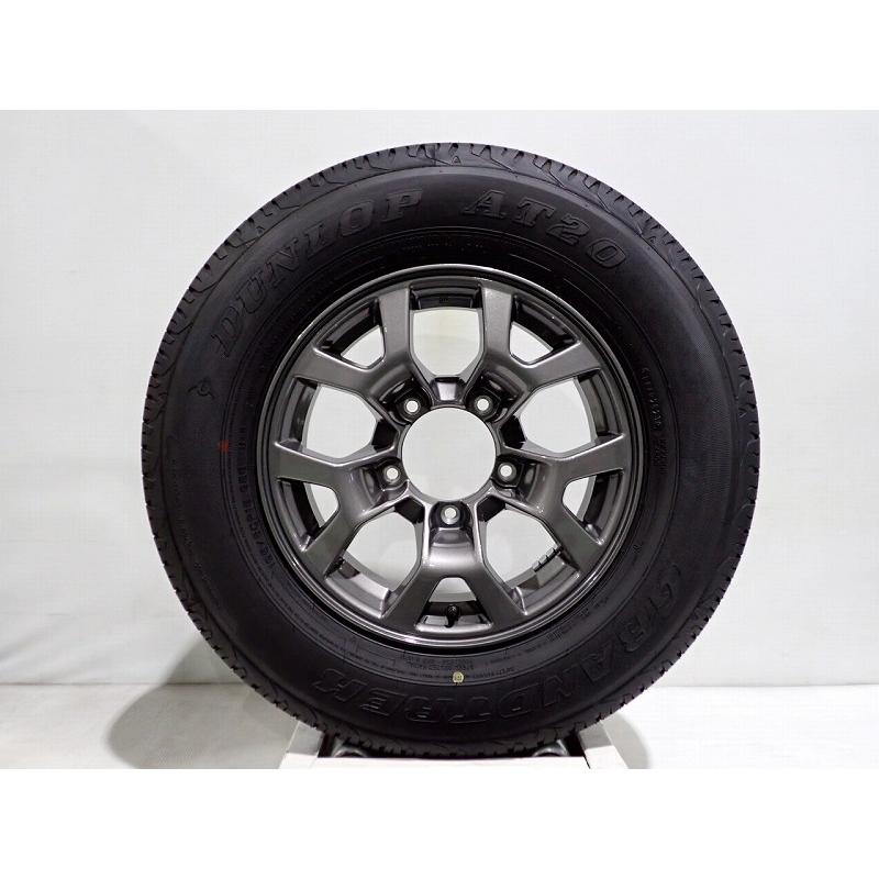 新車外し　ジムニーシエラ　タイヤ4本セット ジムニー スズキ シエラ 15インチ 純正アルミホイール 4本 新車