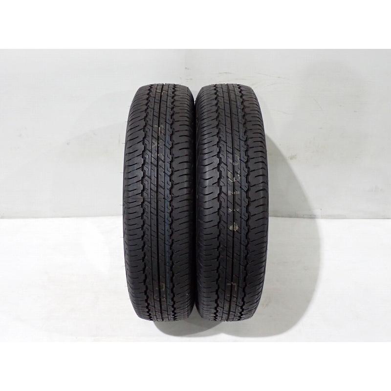 DUNLOP GRANDTREK 195/80R15 　新車外し　2本セット DUNLOP（ダンロップ） 中古 195/80R15 サマータイヤ 2本セット グラン