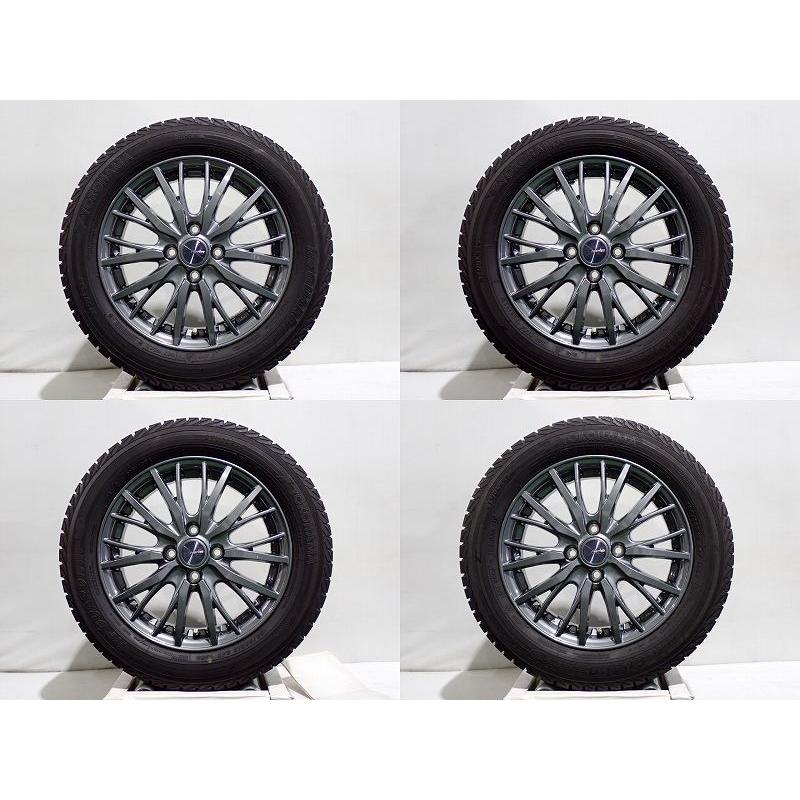 WEDS（ウェッズ） 中古 185/60R15 スタッドレスタイヤ アルミ 4本 