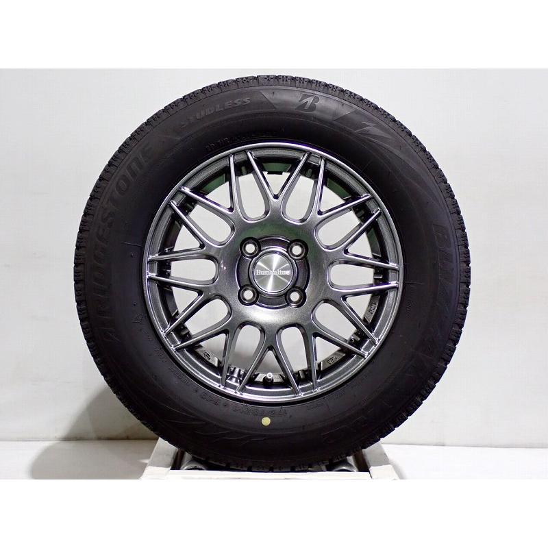 爆買 中古 175/70R14 スタッドレスタイヤ アルミ 4本セット