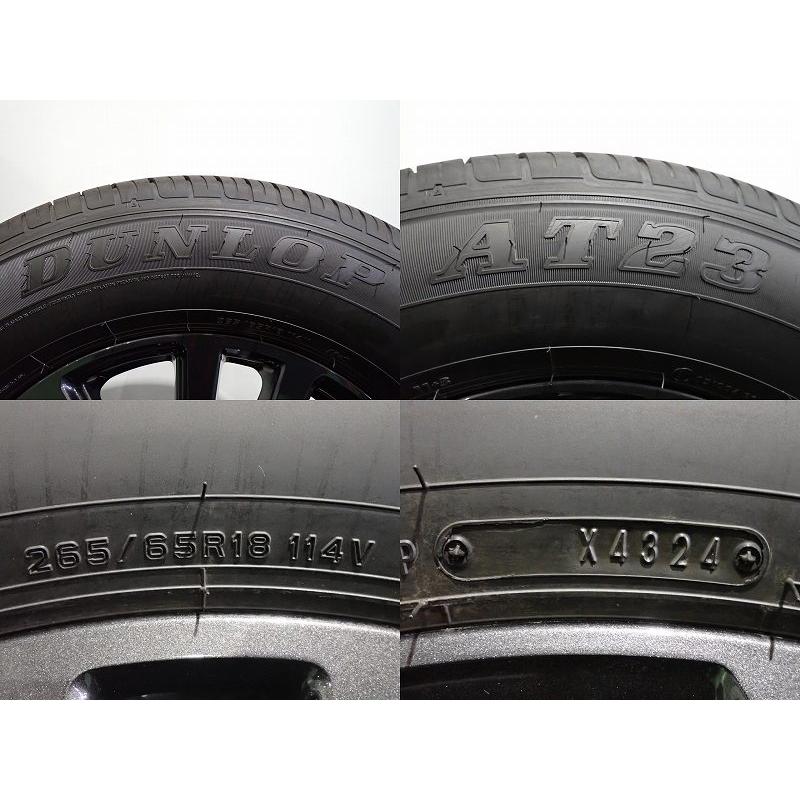 DUNLOP（ダンロップ） 中古 265/65R18 サマータイヤ 4本セット グラン