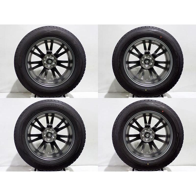DUNLOP 中古 225/60R17 スタッドレスタイヤ 4本セット