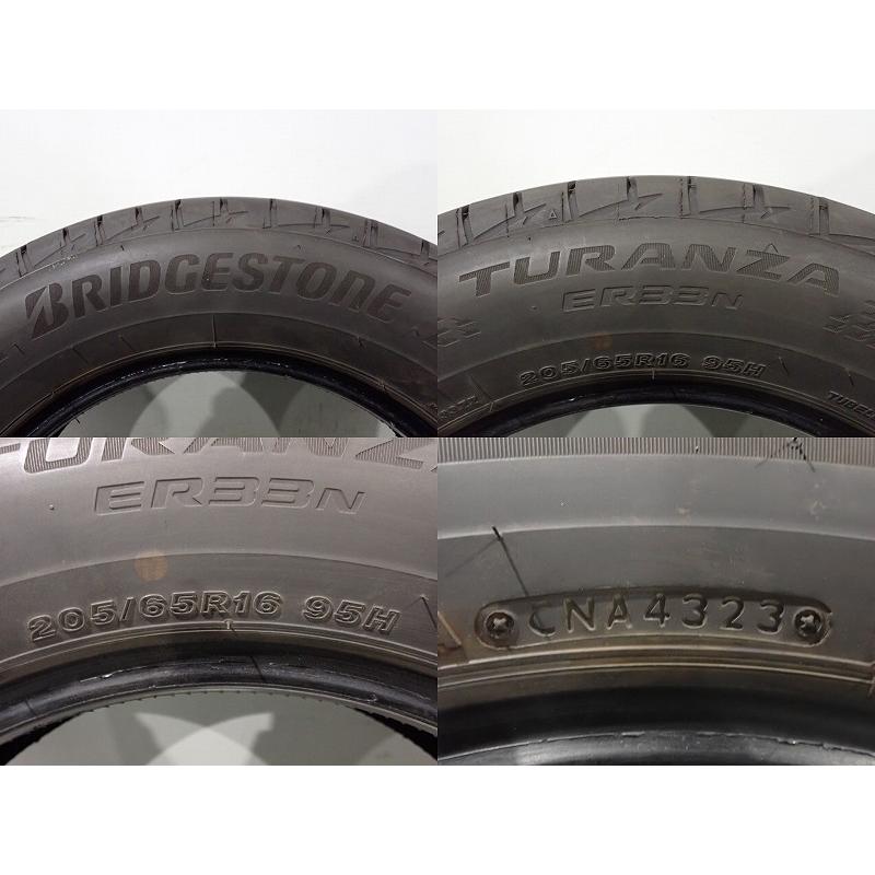 BRIDGESTONE（ブリヂストン） 10%オフクーポン中古 205/65R16 サマー 