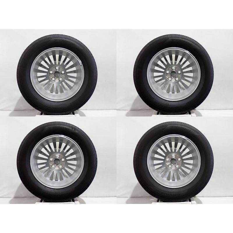YOKOHAMA 225/65R17 アルファード40サマータイヤ4本セット アルファード 10%オフクーポン中古 225/65R17 サマータイヤ4本セット