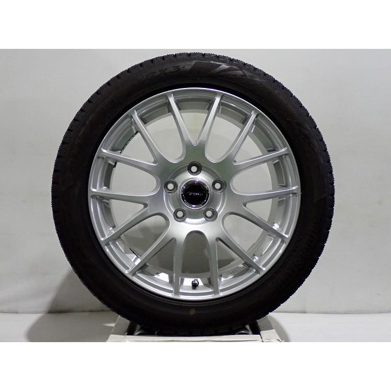 215/50R17 VRX3 アルミホイール付き 4本セット　中古　スタッドレス BRIDGESTONE (7月5日-31日 15%OFF CP)中古 215/50R17