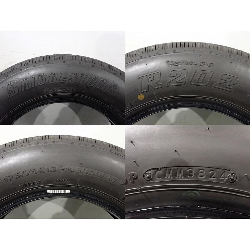 BRIDGESTONE（ブリヂストン） 中古 175/75R15 103/101NLT サマータイヤ 