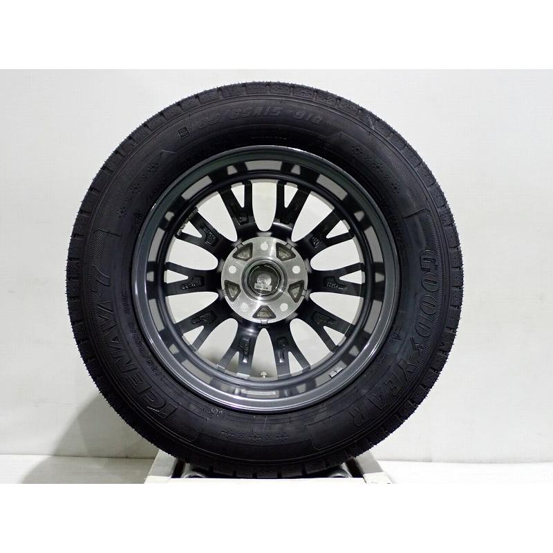 グッドイヤー（GOODYEAR） 195/65R15 スタッドレスタイヤ アルミ 4本 