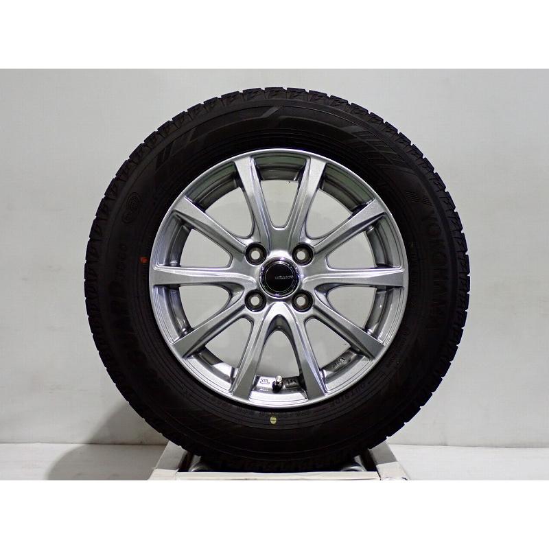 10%オフクーポン中古 175/70R14 スタッドレスタイヤ アルミ 4本セット 