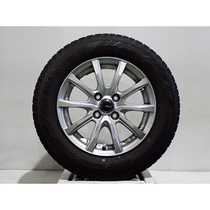 10%オフクーポン中古 175/70R14 スタッドレスタイヤ アルミ 4本セット 