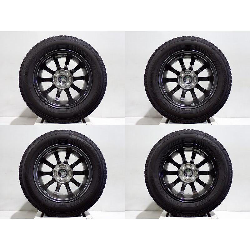 10%オフクーポン中古 175/70R14 スタッドレスタイヤ アルミ 4本セット 