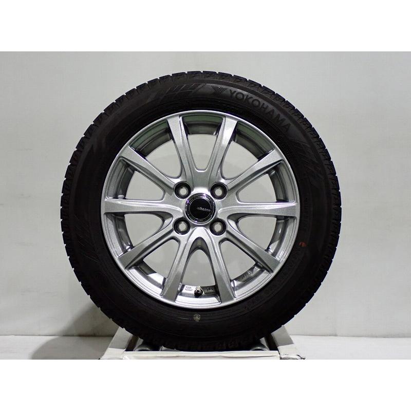 中古 165/65R14 スタッドレスタイヤ アルミホイール 4本セット 