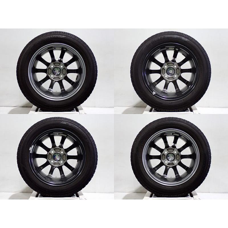 YOKOHAMAスタッドレスタイヤ　アルミホイール付4本165/65R14 中古 165/65R14 スタッドレスタイヤ アルミホイール 4本セット