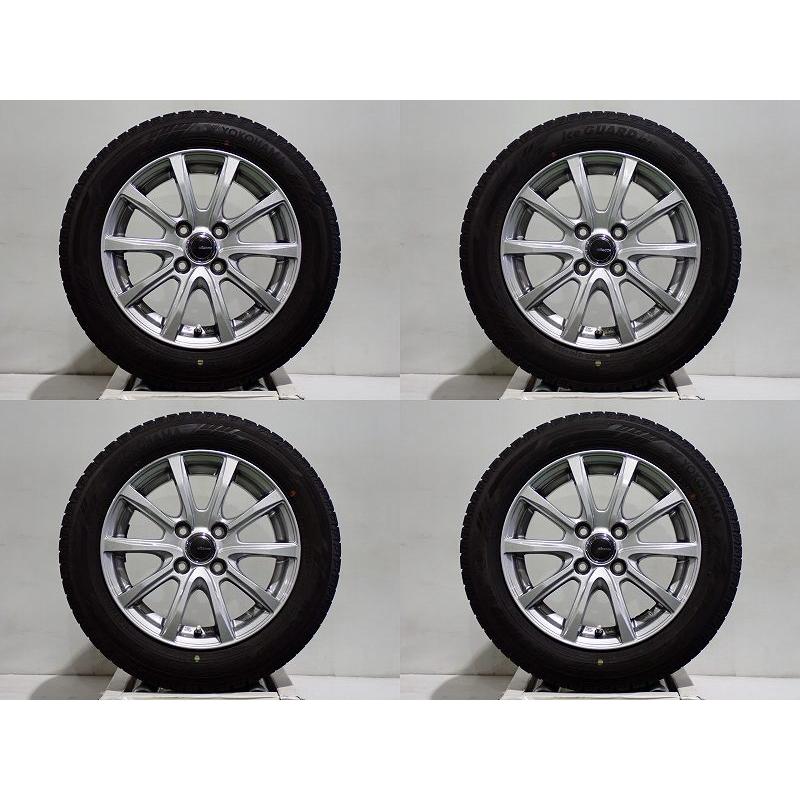 中古 165/65R14 スタッドレスタイヤ アルミホイール 4本セット