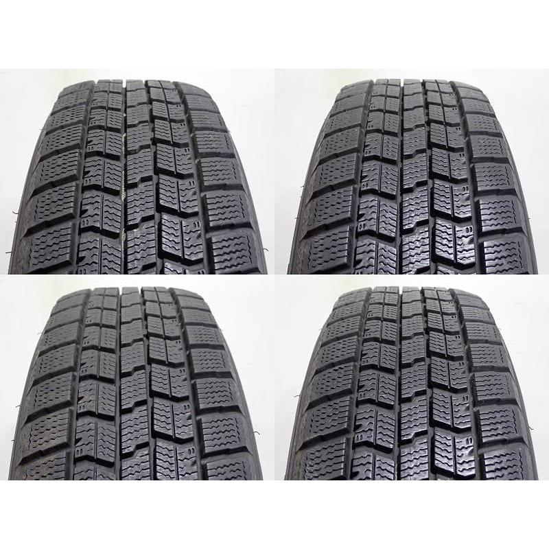 グッドイヤー（GOODYEAR） 中古 165/65R14 スタッドレスタイヤ アルミ4