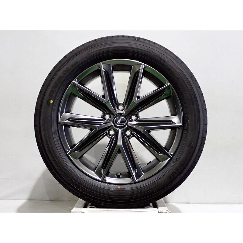 レクサス 純正 18インチ アルミホイール ヨコハマタイヤセット レクサス（LEXUS） 中古 225/55R18 サマータイヤ アルミ 4本セット