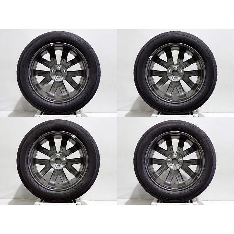 レクサス（LEXUS） 中古 225/55R18 サマータイヤ アルミ 4本セット