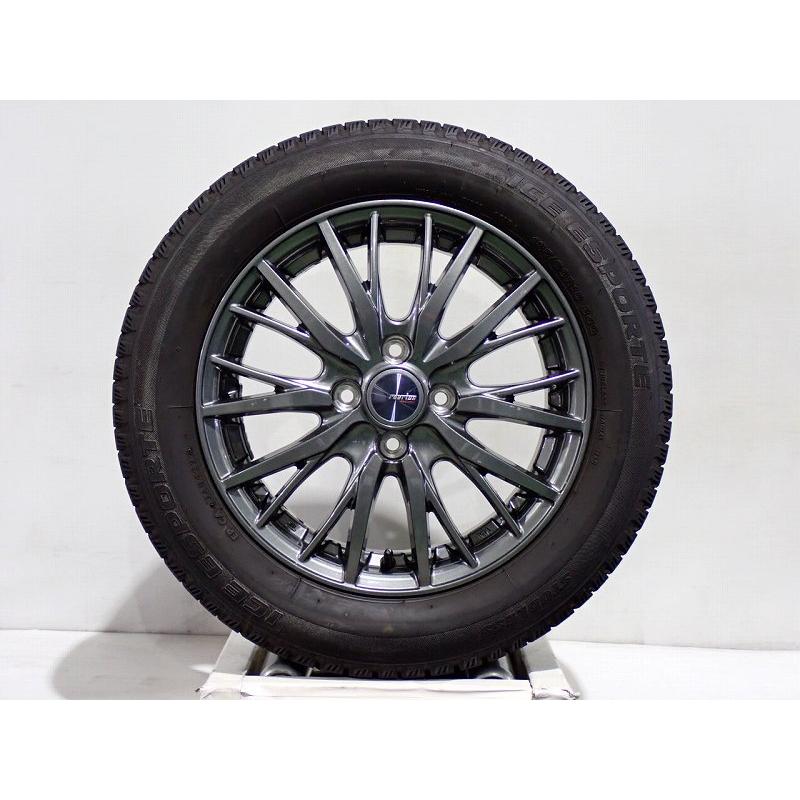 WEDS 中古 185/60R15 スタッドレスタイヤ アルミホイール 4本セット 