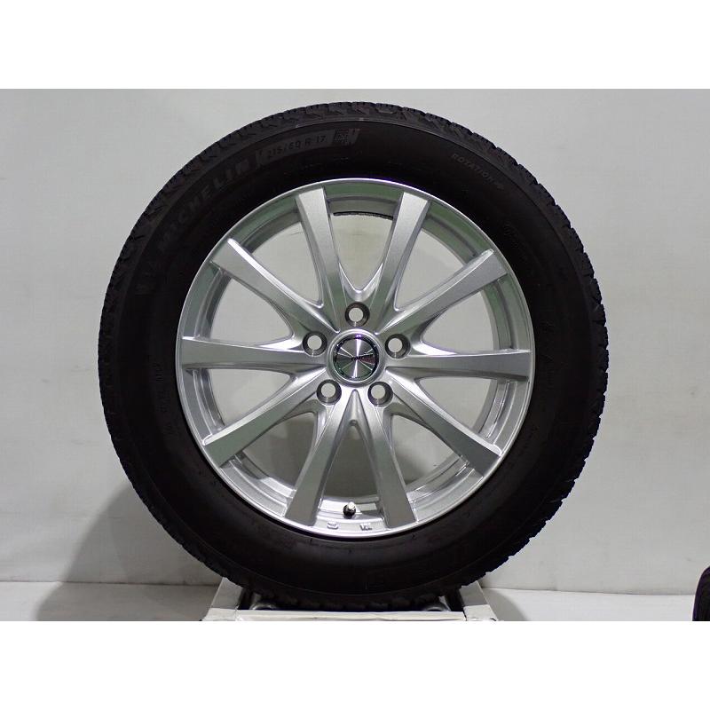 ミシュラン（MICHELIN） 中古 215/60R17 スタッドレスタイヤ アルミ 4 