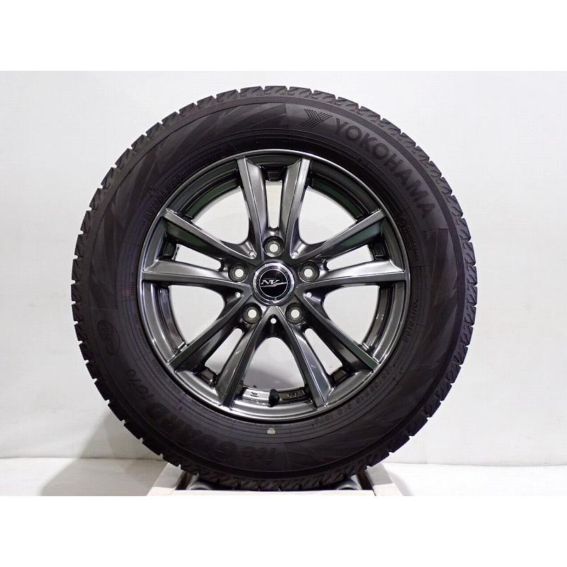 YOKOHAMA 195/65R15 タイヤ ホイール4本セット スタッドレス