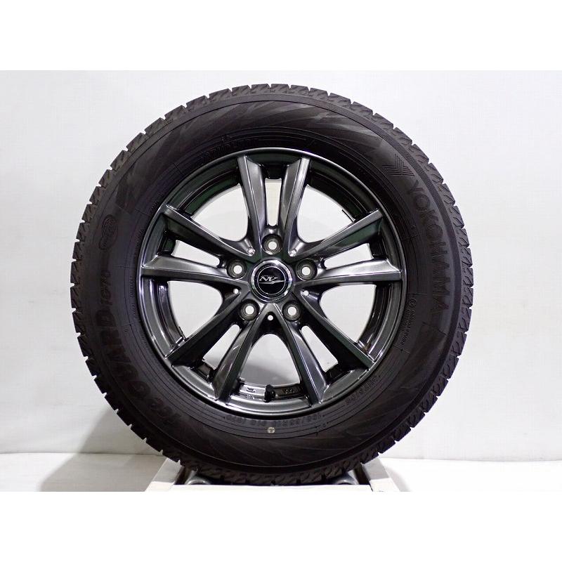 WEDS（ウェッズ） 中古 195/65R15 スタッドレスタイヤ アルミ 4本 