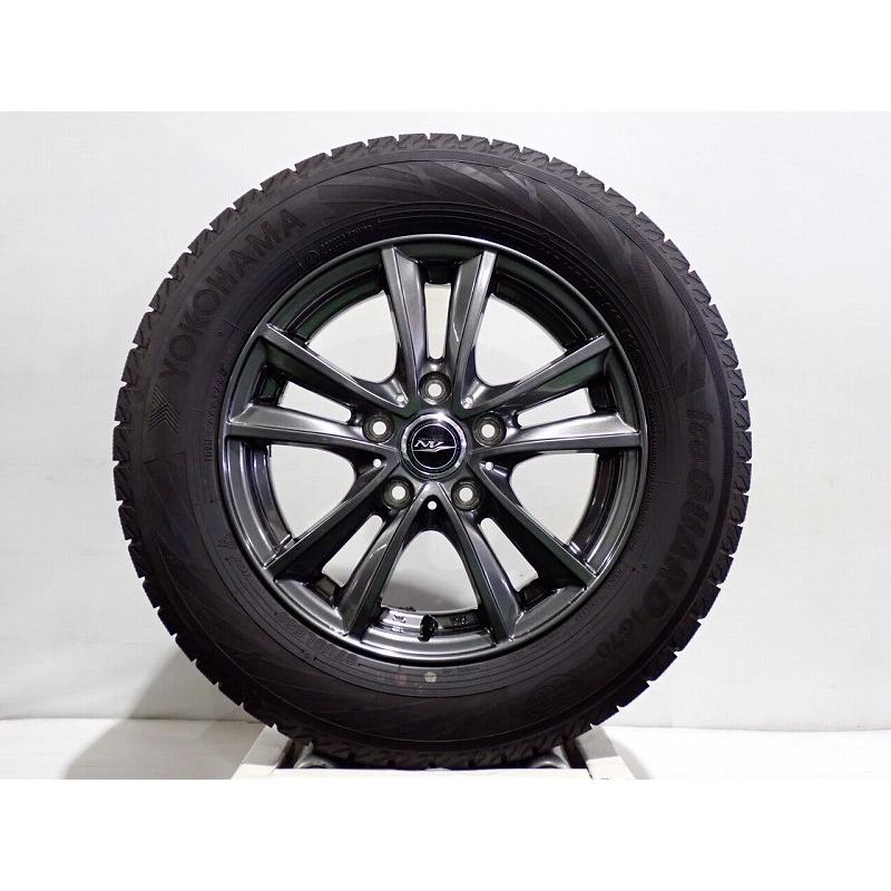 WEDS (8月2日-18日15%OFFCP)中古 195/65R15 スタッドレスタイヤ アルミ  