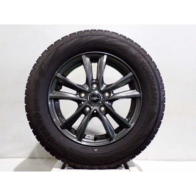 バリ溝！9分☆プリウス 等 195/65R15 スタッドレス ヨコハマ