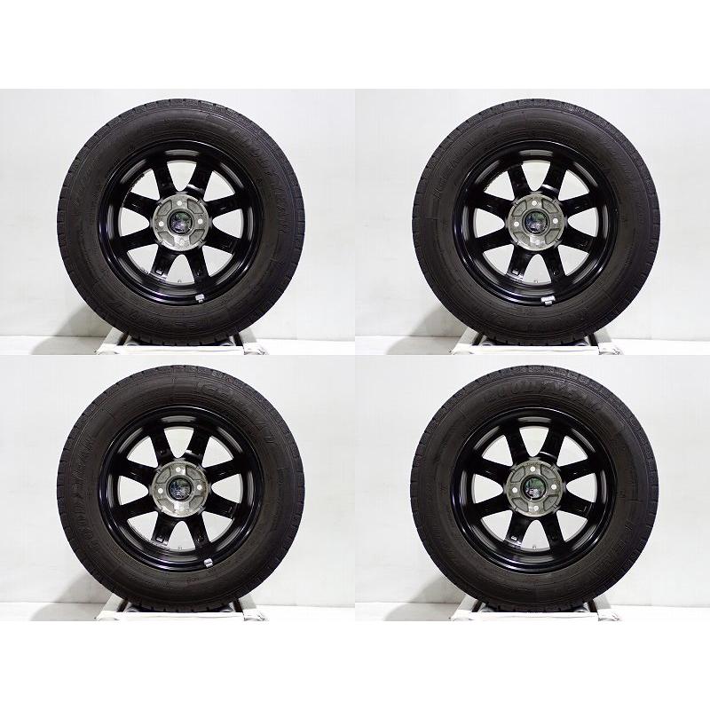 グッドイヤー（GOODYEAR） 中古 175/70R14 スタッドレスタイヤ アルミ4 