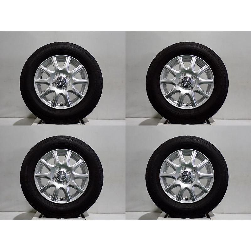 グッドイヤー（GOODYEAR） 中古 145/80R13 スタッドレスタイヤ アルミ