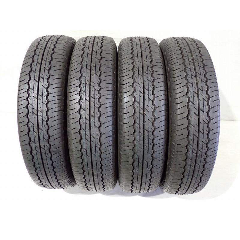 DUNLOP（ダンロップ） 5%オフクーポン中古 195/80R15 サマータイヤ 4本 