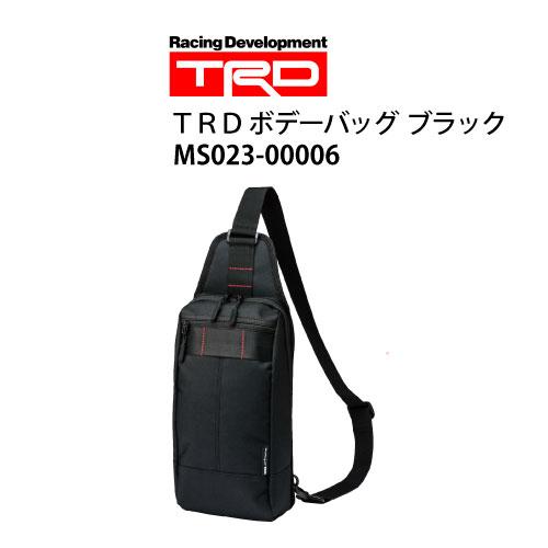 TRD 9月15日終了ポイント15倍 ボデーバッグ ブラック [MS023