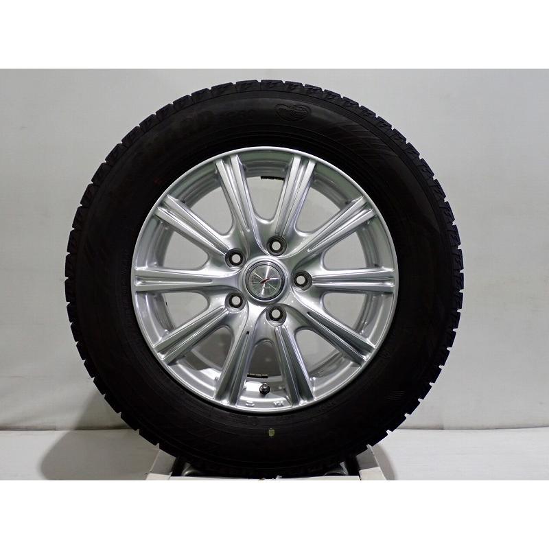 WEDS（ウェッズ） 中古 195/65R15 スタッドレスタイヤ アルミ 4本