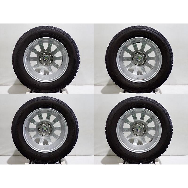 WEDS（ウェッズ） 中古 195/65R15 スタッドレスタイヤ アルミ 4本