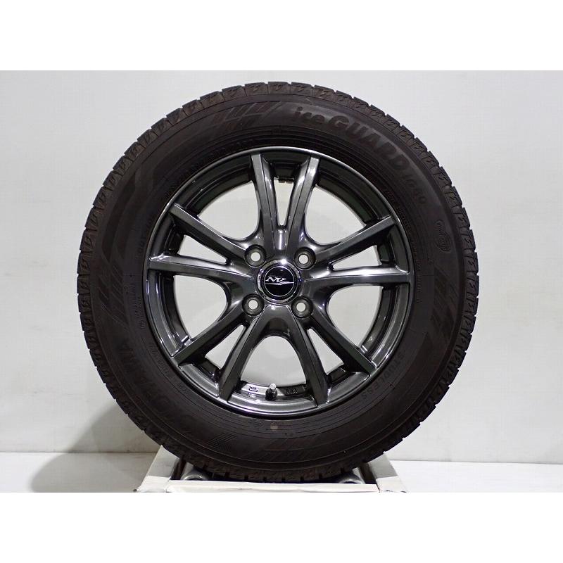 WEDS（ウェッズ） 中古 175/70R14 スタッドレスタイヤ アルミ 4本 