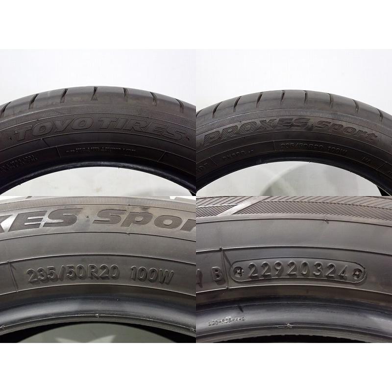 中古 235/50R20 サマータイヤ 4本セット トーヨー プロクセス