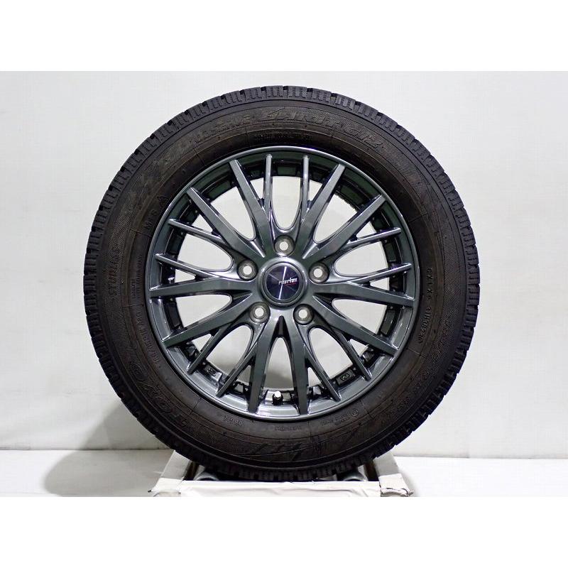 WEDS（ウェッズ） 中古 185/65R15 スタッドレスタイヤ アルミ 4本 